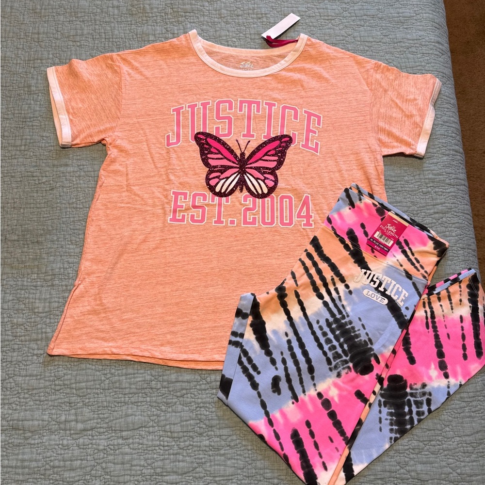 Justice Kids Athletic Set - Multicolor - 2 Full Sets